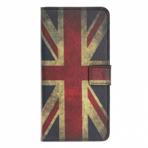 Lederhüllen Für Samsung Galaxy A70 England-flagge