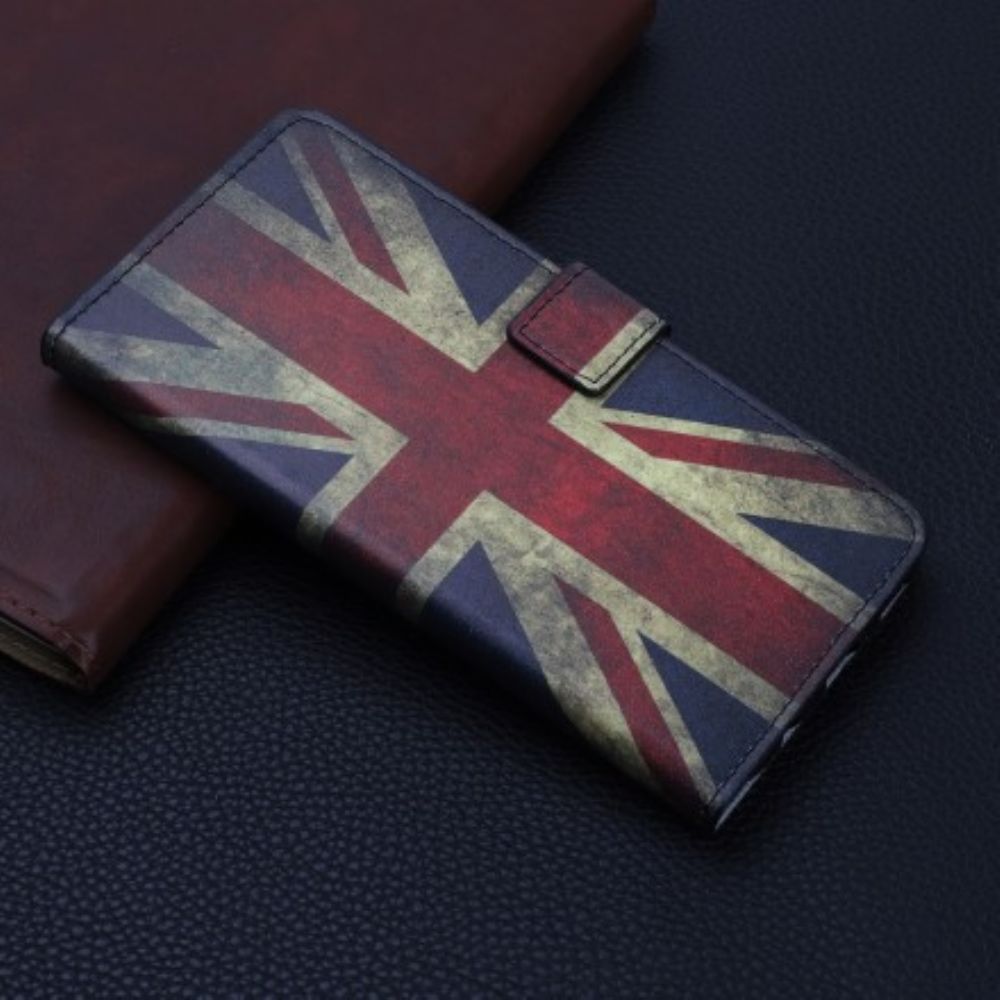 Lederhüllen Für Samsung Galaxy A70 England-flagge