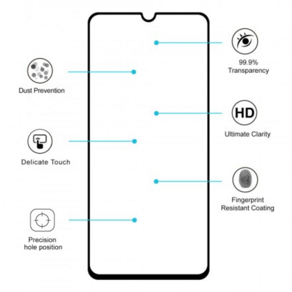 Schutzglas Aus Gehärtetem Glas Für Samsung Galaxy A70 Hat Prince