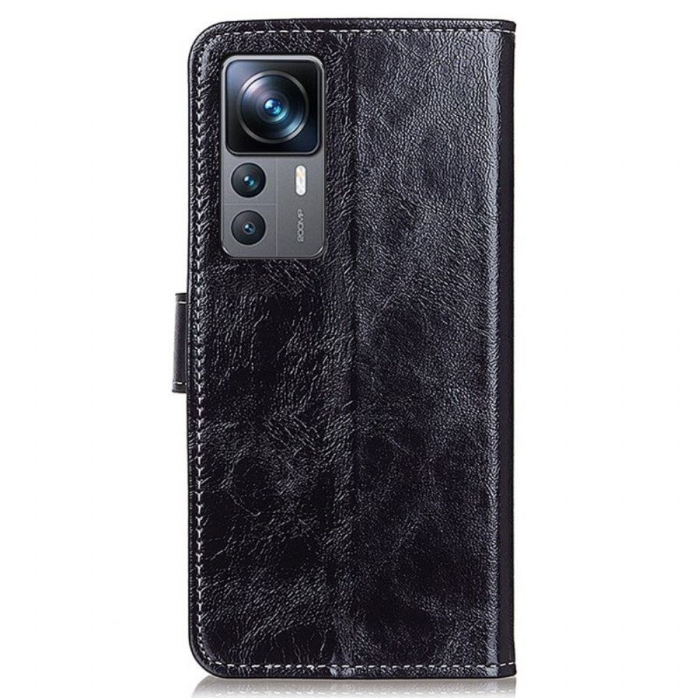 Flip Case Für Xiaomi 12T / 12T Pro Kunstleder