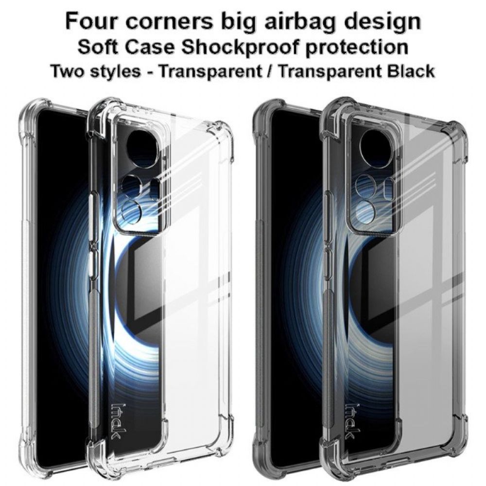 Handyhülle Für Xiaomi 12T / 12T Pro Imak Transparente Verstärkte Ecken