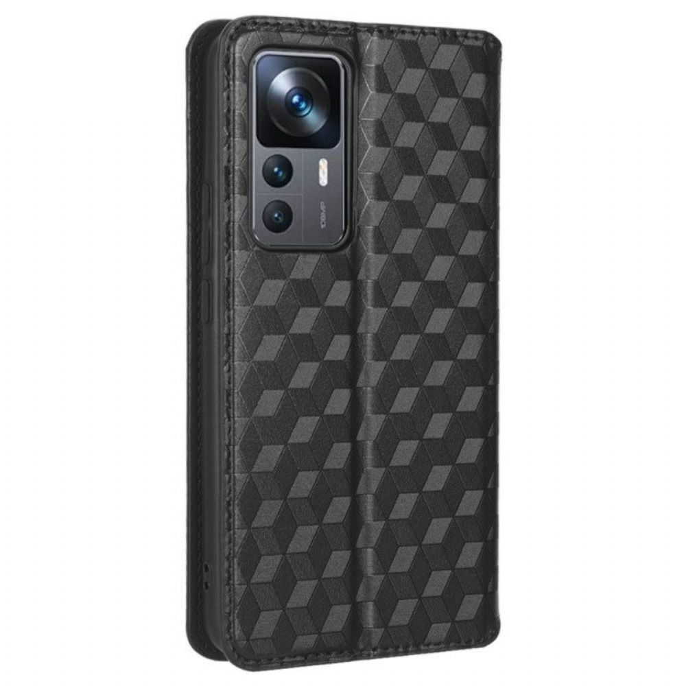 Schutzhülle Für Xiaomi 12T / 12T Pro Flip Case 3d-muster