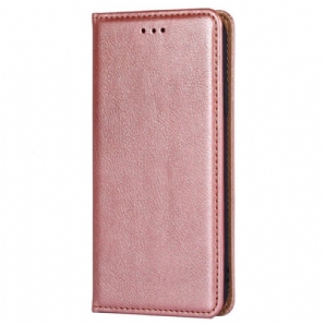 Schutzhülle Für Xiaomi 12T / 12T Pro Flip Case Lackleder-effekt