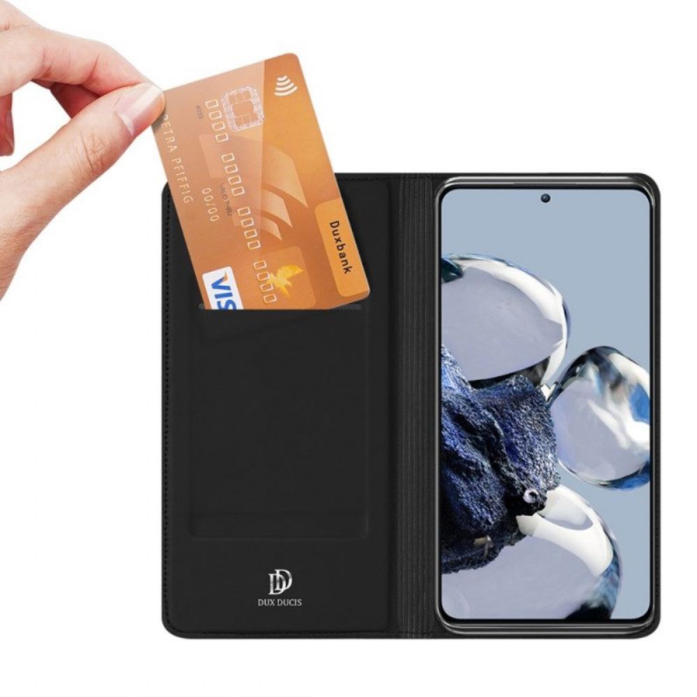 Schutzhülle Für Xiaomi 12T / 12T Pro Flip Case Skin-pro-serie Dux Ducis