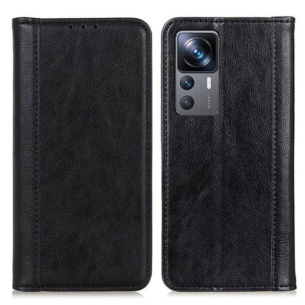 Schutzhülle Für Xiaomi 12T / 12T Pro Flip Case Spaltleder