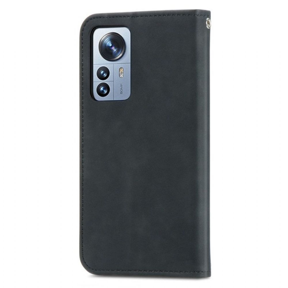 Schutzhülle Für Xiaomi 12T / 12T Pro Flip Case Vintage-serie