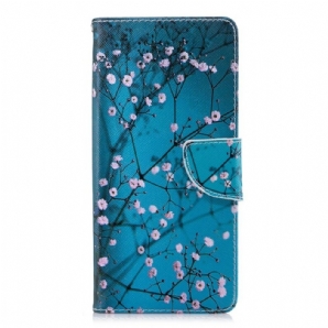 Flip Case Für Samsung Galaxy Note 9 Blühender Baum