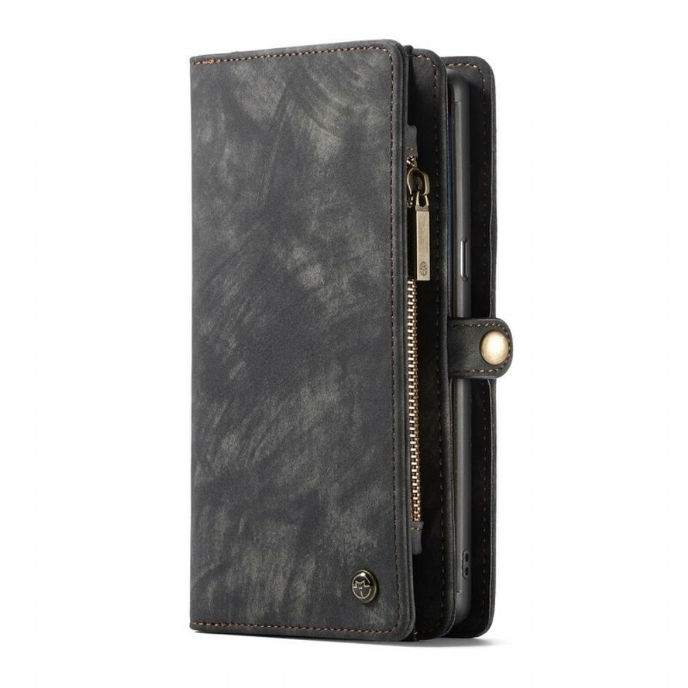 Flip Case Für Samsung Galaxy Note 9 Caseme Vintage-leder