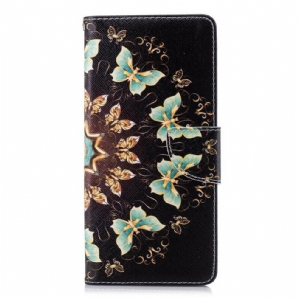 Flip Case Für Samsung Galaxy Note 9 Schmetterlings-mandala