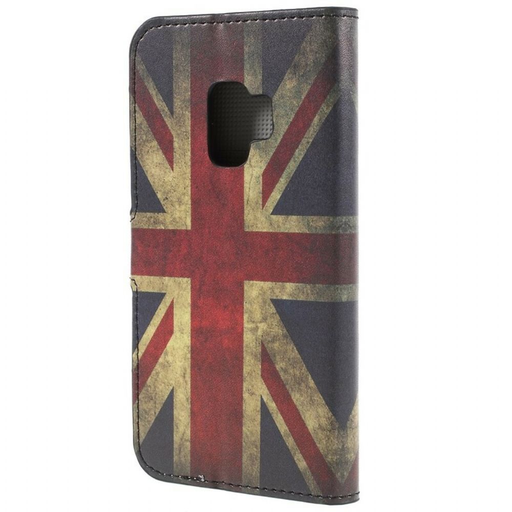 Flip Case Für Samsung Galaxy S9 England-flagge