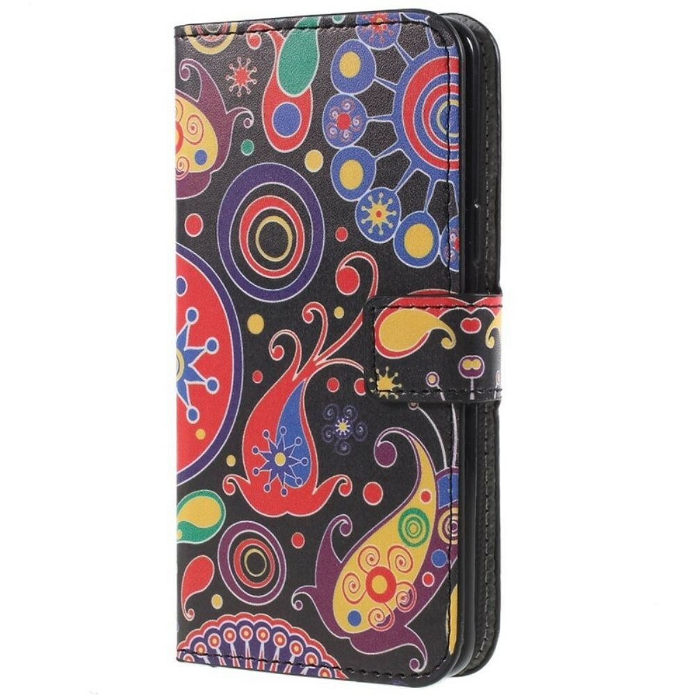 Flip Case Für Samsung Galaxy S9 Galaxiezeichnungen