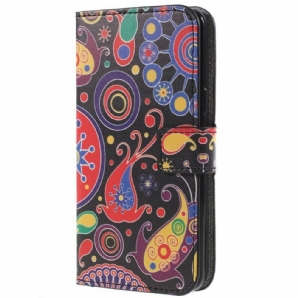 Flip Case Für Samsung Galaxy S9 Galaxiezeichnungen