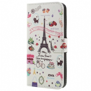 Flip Case Für Samsung Galaxy S9 Ich Liebe Paris