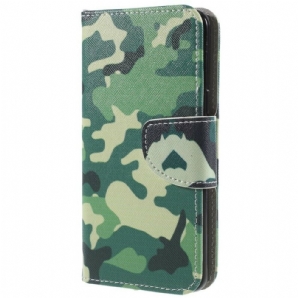 Flip Case Für Samsung Galaxy S9 Militärische Tarnung