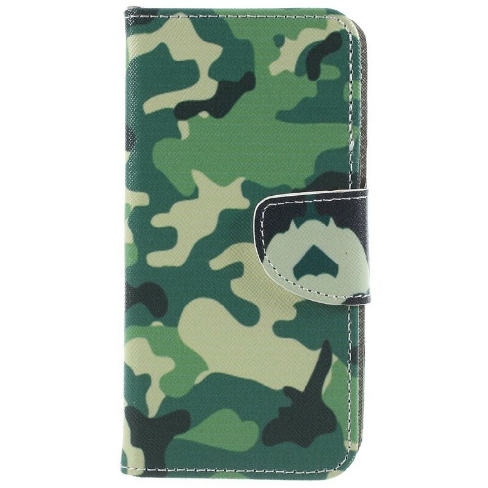 Flip Case Für Samsung Galaxy S9 Militärische Tarnung