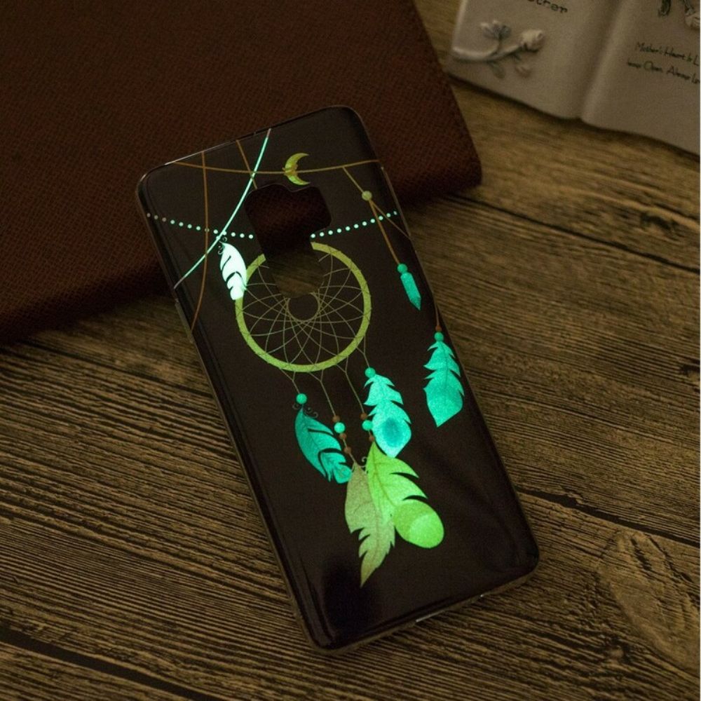 Handyhülle Für Samsung Galaxy S9 Einzigartiger Fluoreszierender Traumfänger