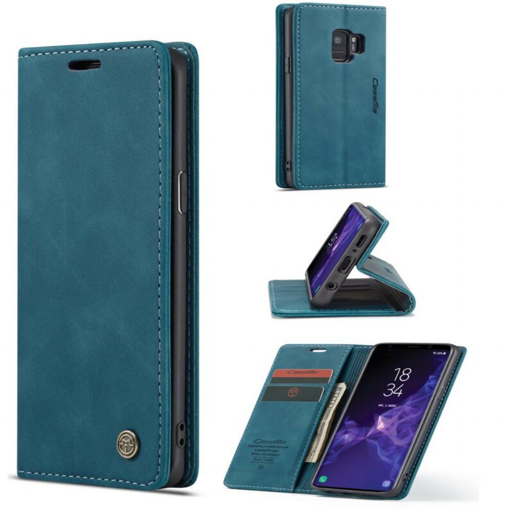 Schutzhülle Für Samsung Galaxy S9 Flip Case Caseme Kunstleder