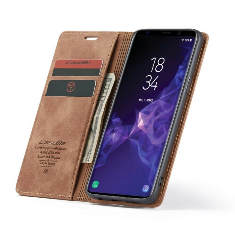 Schutzhülle Für Samsung Galaxy S9 Flip Case Caseme Kunstleder