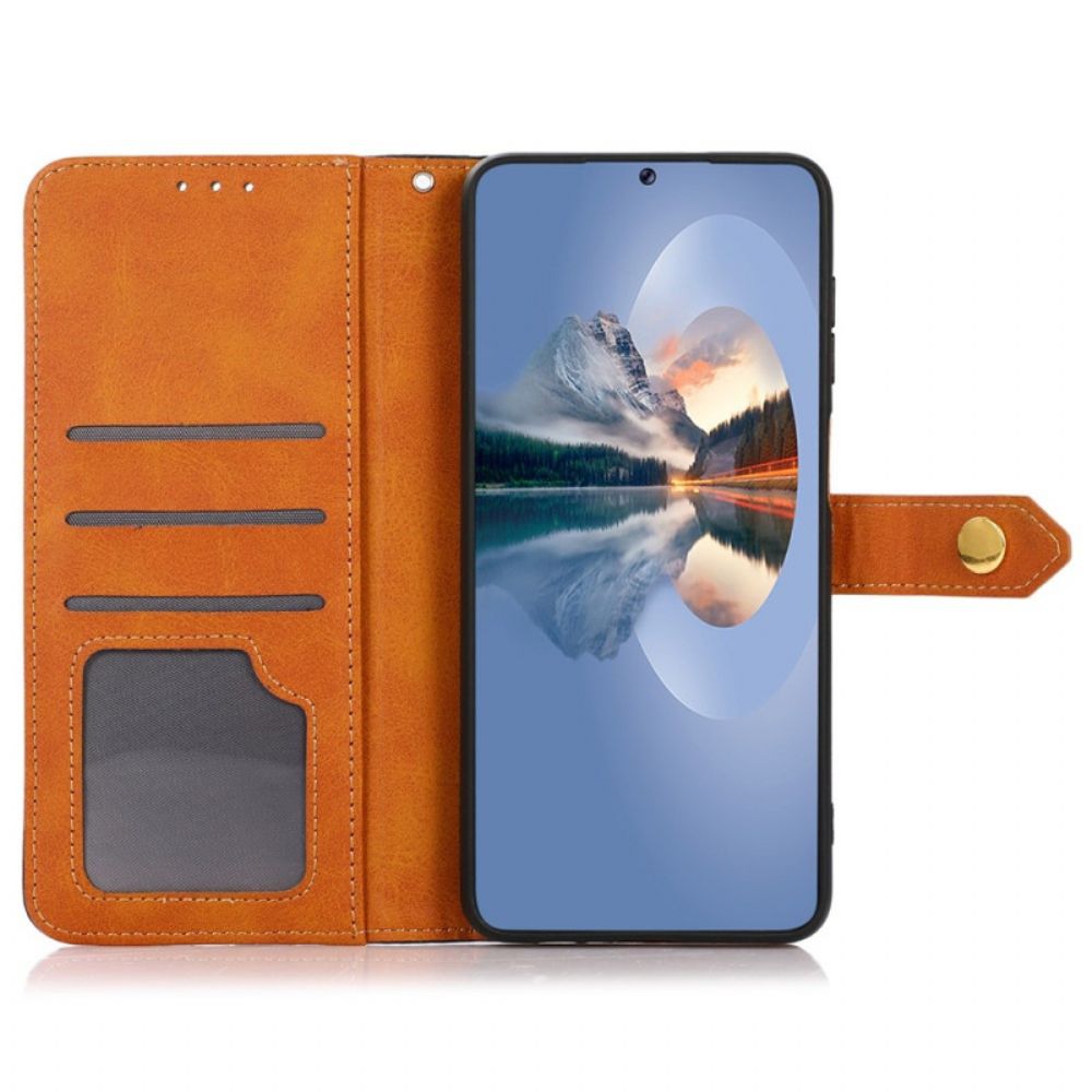 Flip Case Für Realme GT Neo 3 Kunstleder Khazneh