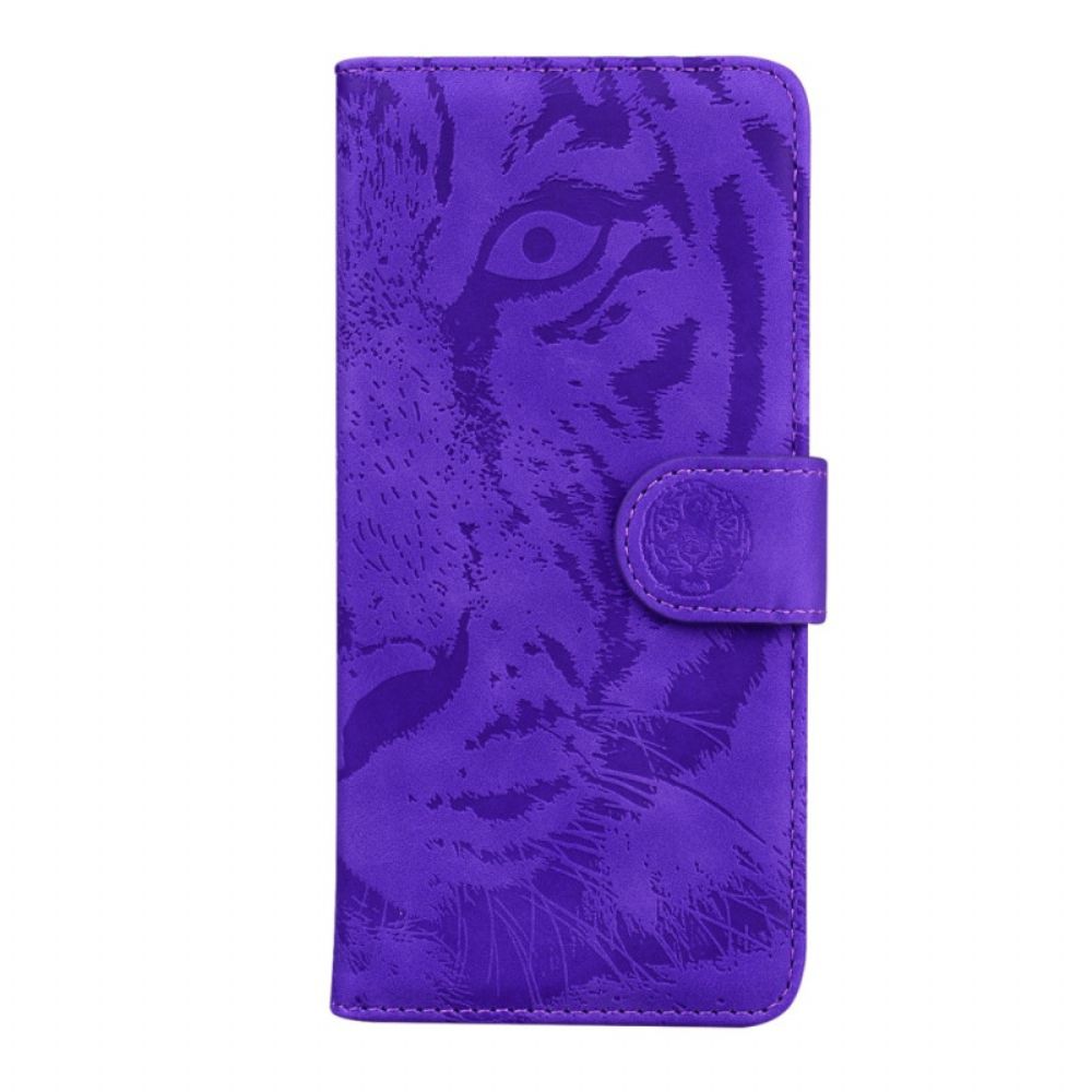 Flip Case Für Realme GT Neo 3 Tigermuster