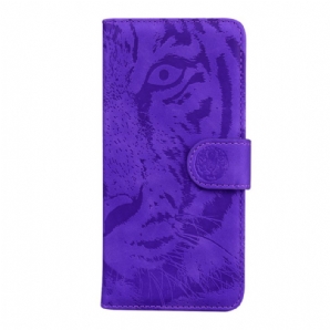 Flip Case Für Realme GT Neo 3 Tigermuster