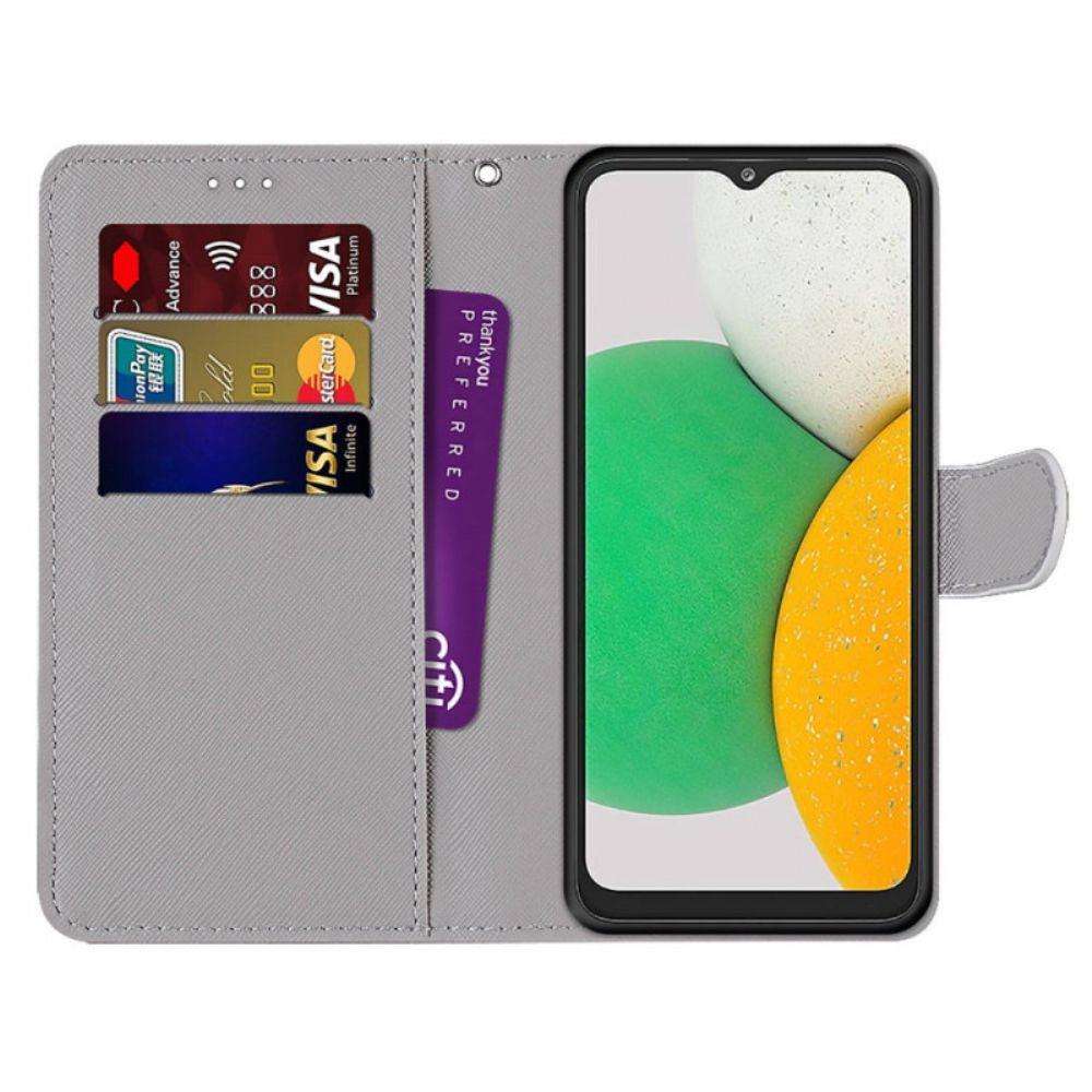 Flip Case Für Samsung Galaxy A03 Core Blumenwunder