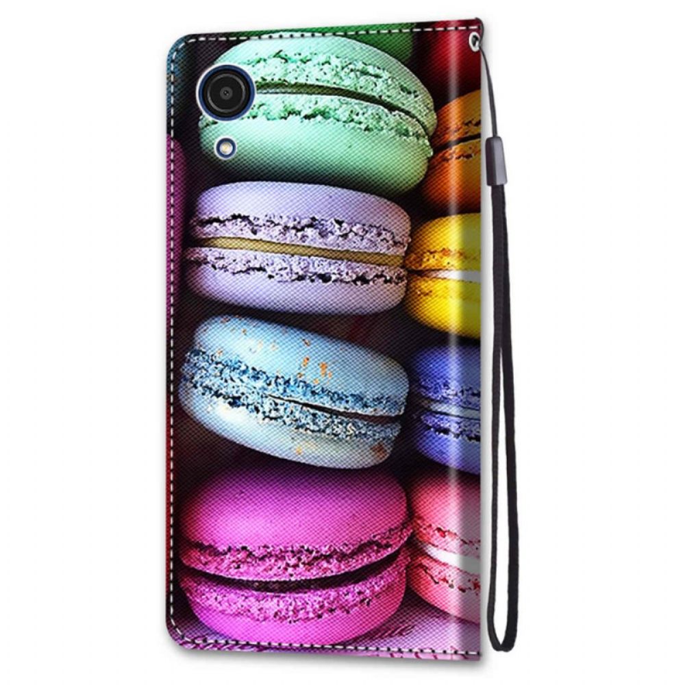 Flip Case Für Samsung Galaxy A03 Core Makronen