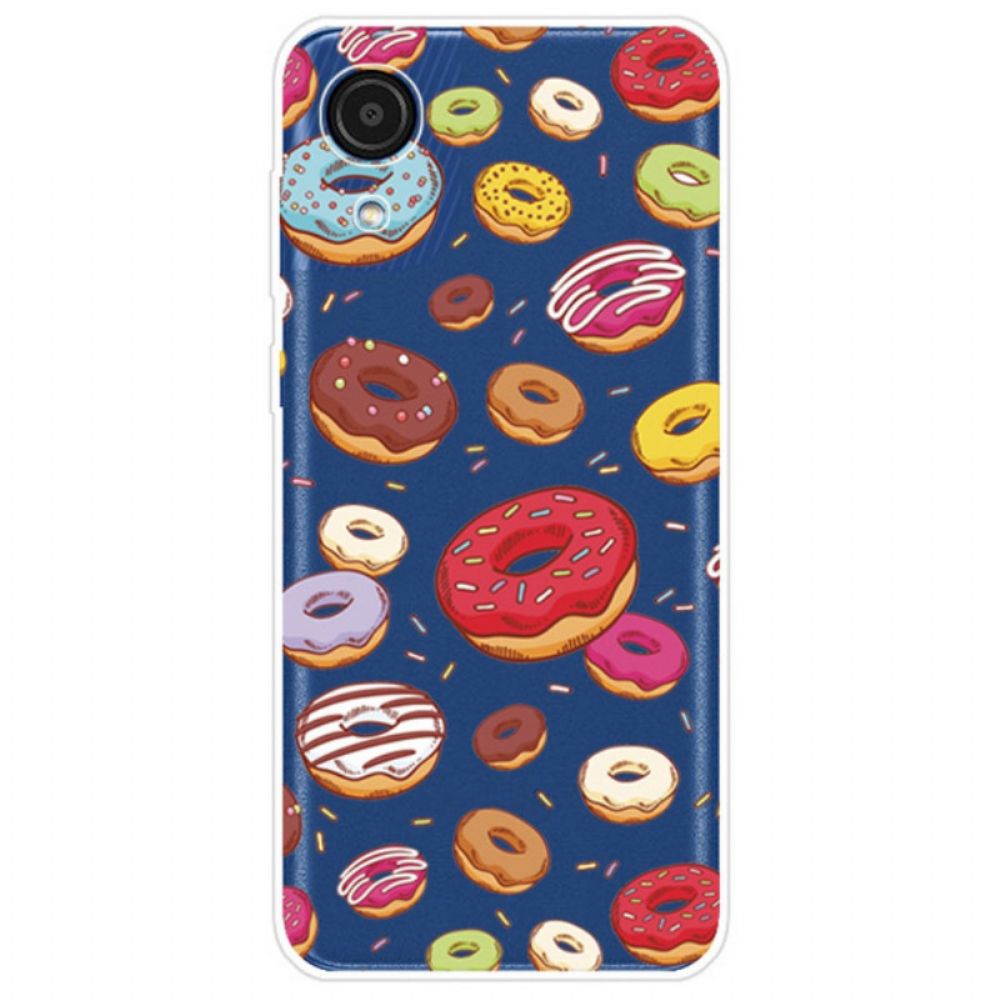 Hülle Für Samsung Galaxy A03 Core Liebe Donuts