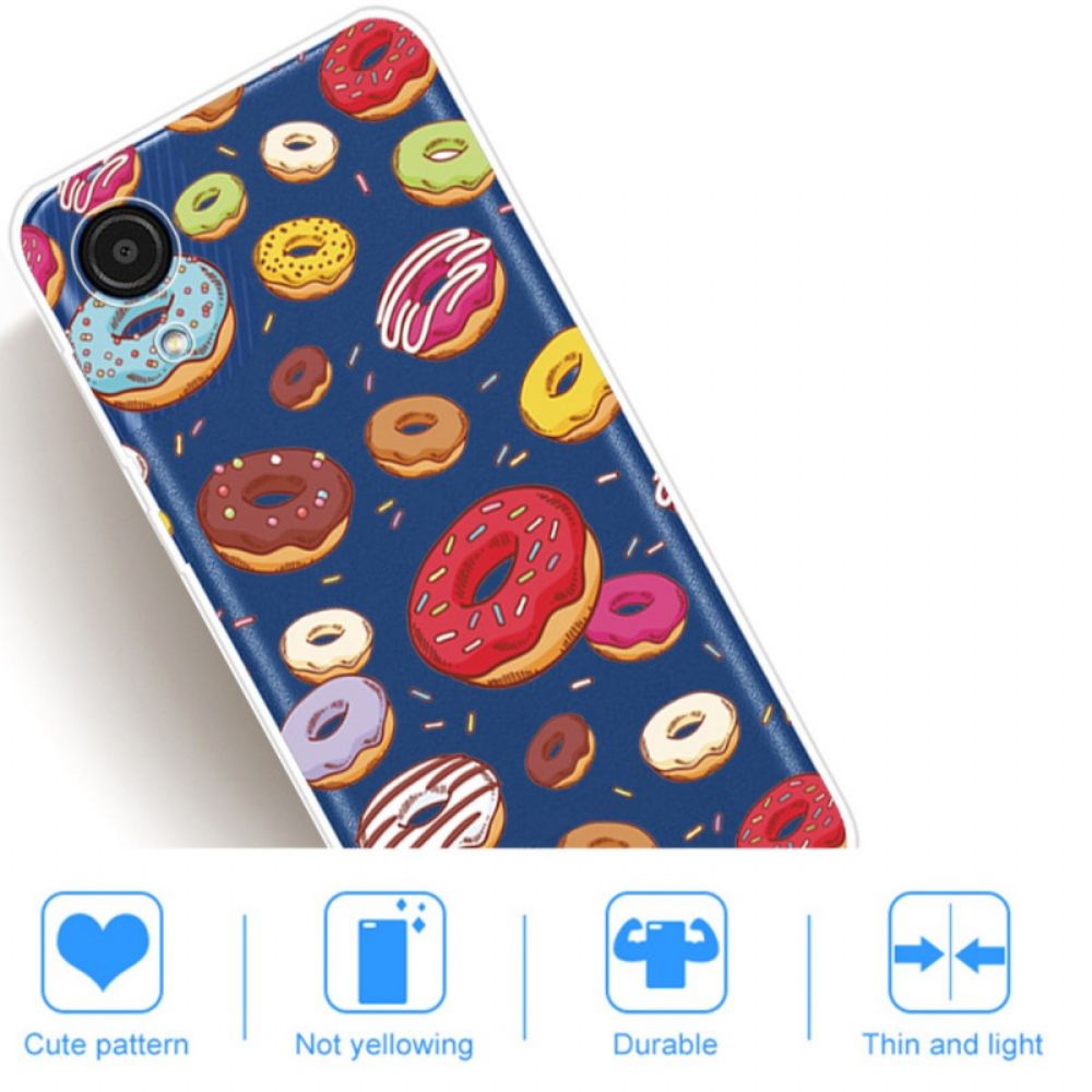 Hülle Für Samsung Galaxy A03 Core Liebe Donuts