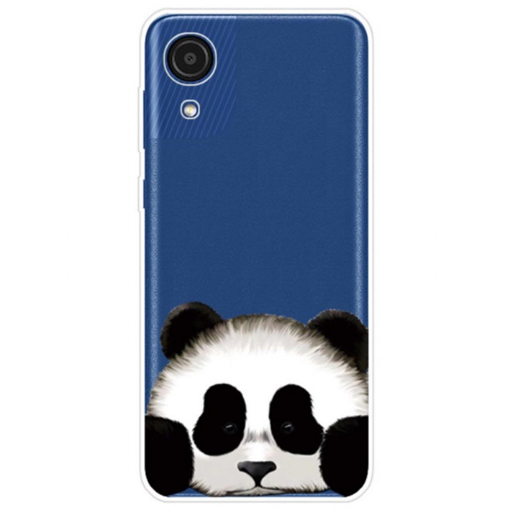 Hülle Für Samsung Galaxy A03 Core Transparenter Panda