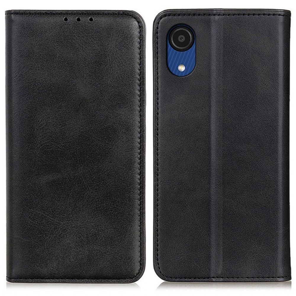 Schutzhülle Für Samsung Galaxy A03 Core Flip Case Elegance Spaltleder