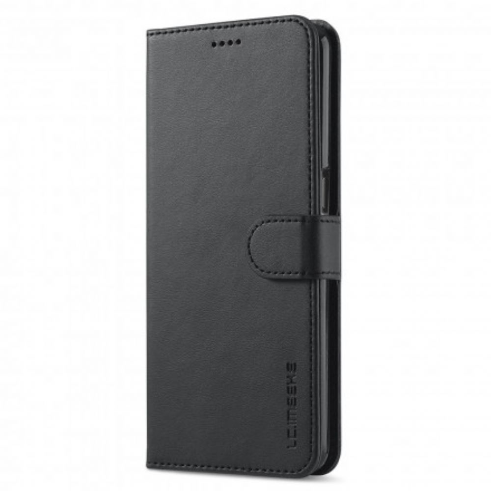 Flip Case Für Oppo Reno 6 5G Lc.imeeke Ledereffekt