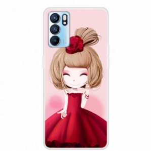 Hülle Für Oppo Reno 6 5G Manga-lady