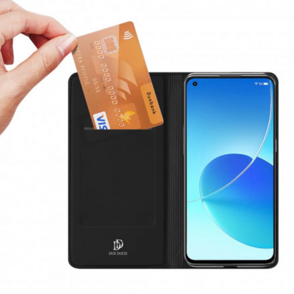 Schutzhülle Für Oppo Reno 6 5G Flip Case Magnet Dux Ducis