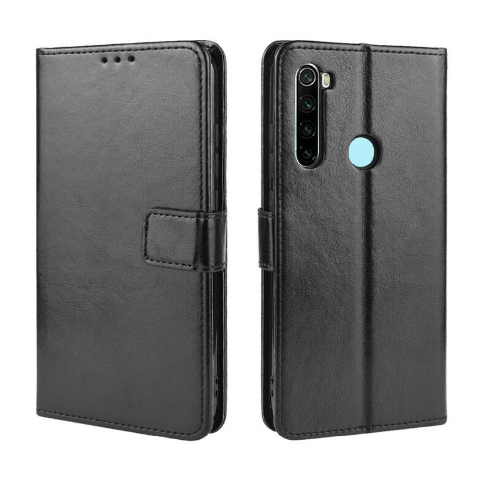 Flip Case Für Xiaomi Redmi Note 8T Auffälliges Kunstleder