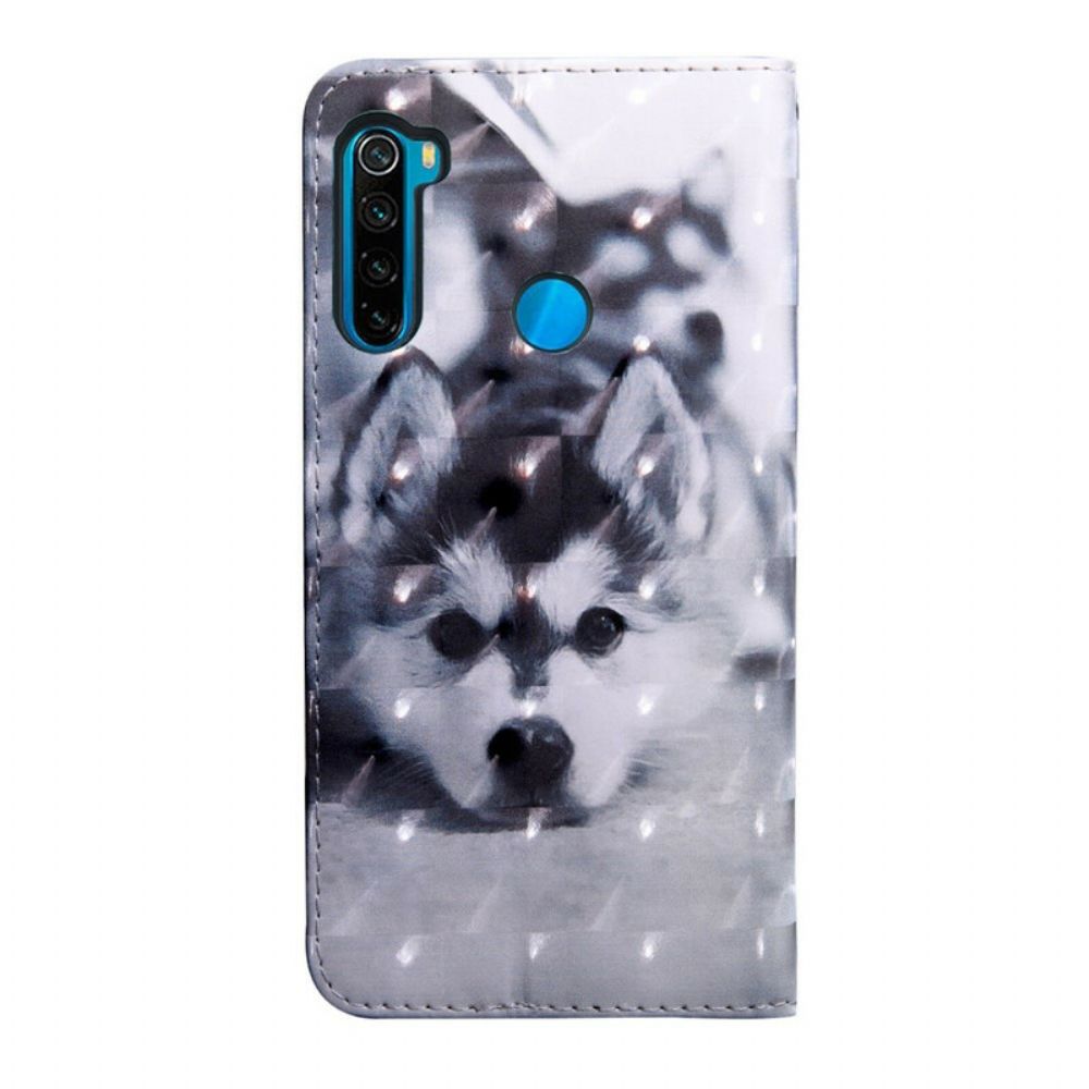 Flip Case Für Xiaomi Redmi Note 8T Gustave Der Hund