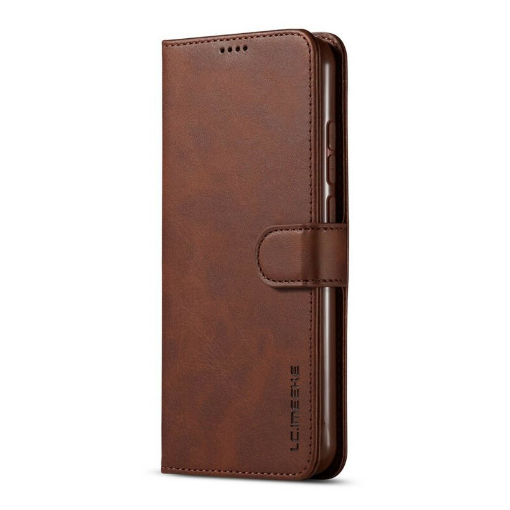 Flip Case Für Xiaomi Redmi Note 8T Lc.imeeke Ledereffekt