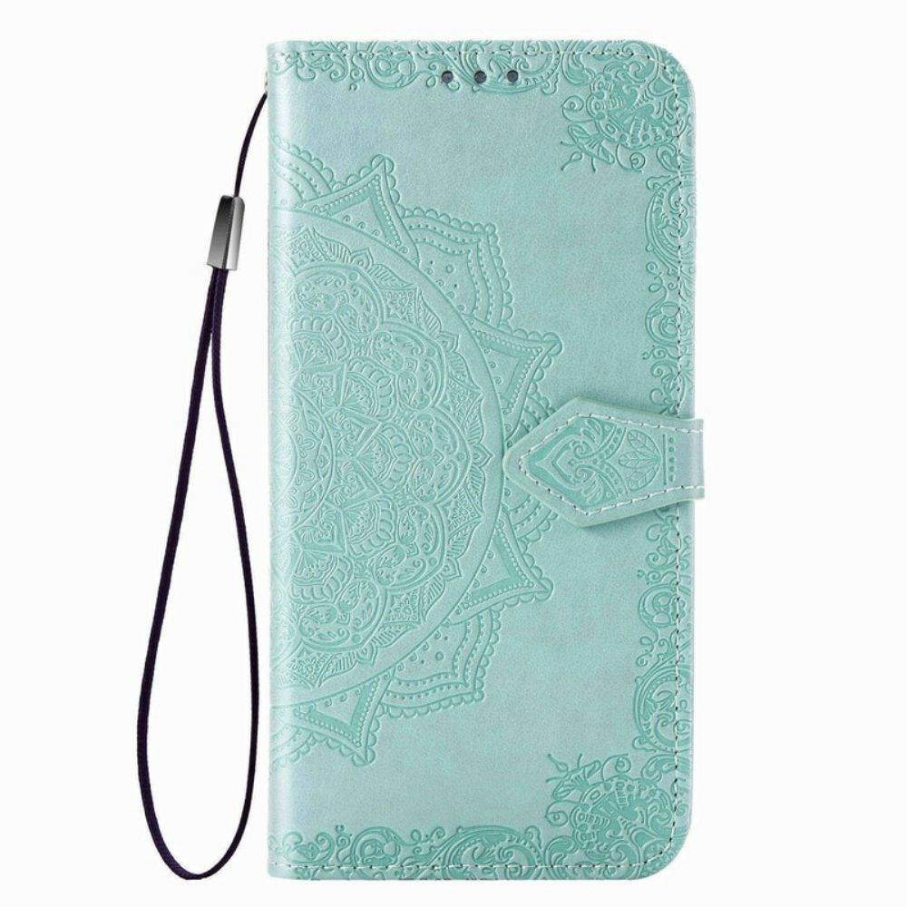 Flip Case Für Xiaomi Redmi Note 8T Mandala Aus Dem Mittelalter