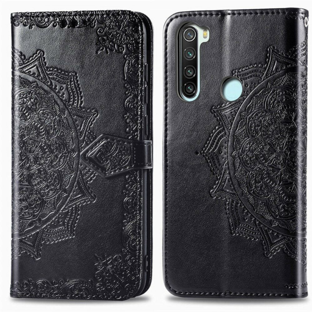 Flip Case Für Xiaomi Redmi Note 8T Mandala Aus Dem Mittelalter