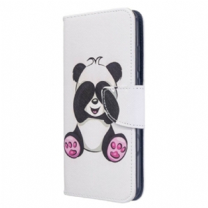 Flip Case Für Xiaomi Redmi Note 8T Panda-spaß