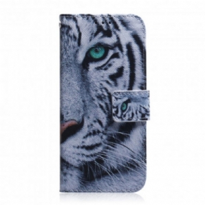 Flip Case Für Xiaomi Redmi Note 8T Tigergesicht