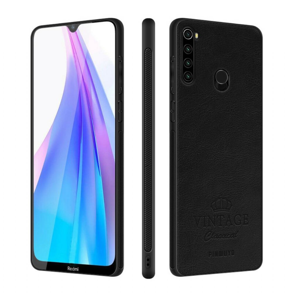 Handyhülle Für Xiaomi Redmi Note 8T Pinwuyo Mit Vintage-ledereffekt