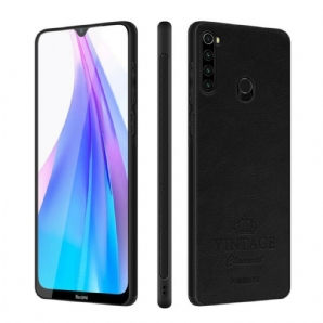 Handyhülle Für Xiaomi Redmi Note 8T Pinwuyo Mit Vintage-ledereffekt