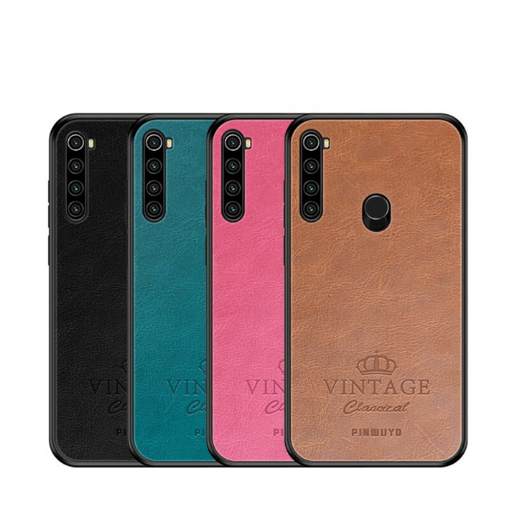 Handyhülle Für Xiaomi Redmi Note 8T Pinwuyo Mit Vintage-ledereffekt