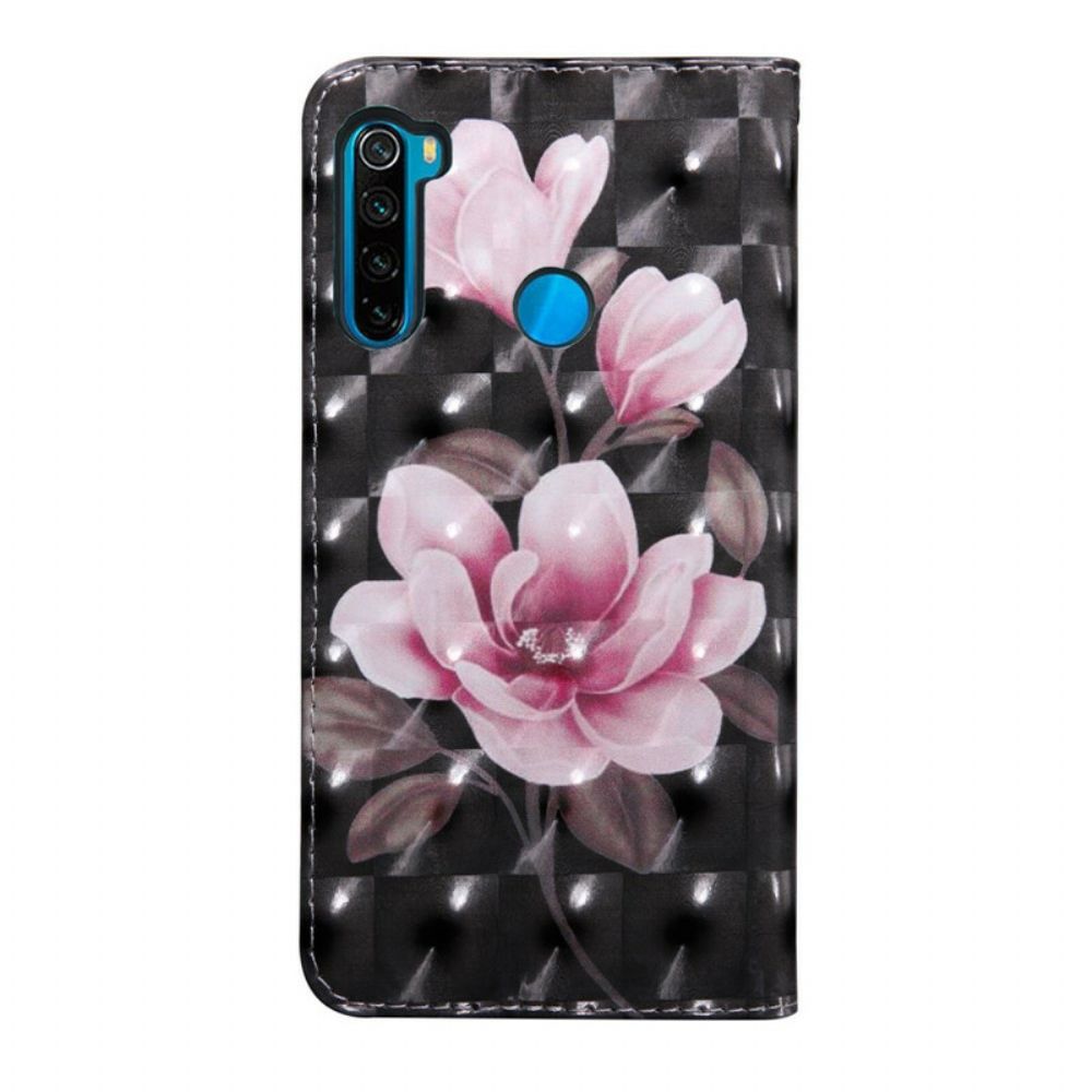 Lederhüllen Für Xiaomi Redmi Note 8T Blütenblumen