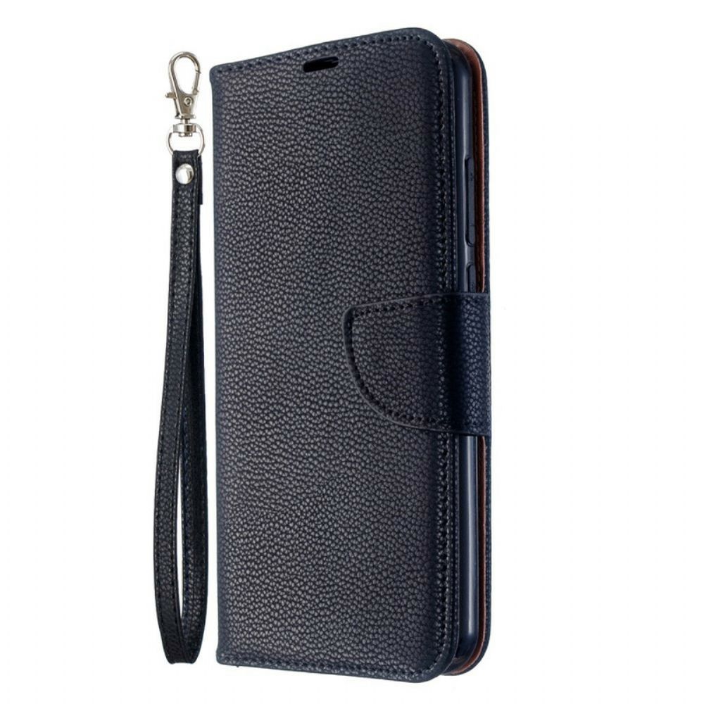 Lederhüllen Für Xiaomi Redmi Note 8T Flip Case Litschi-klappe Schräg