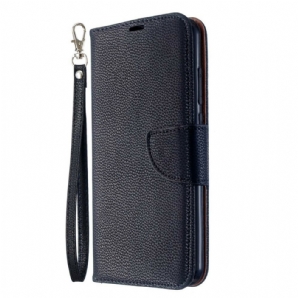 Lederhüllen Für Xiaomi Redmi Note 8T Flip Case Litschi-klappe Schräg