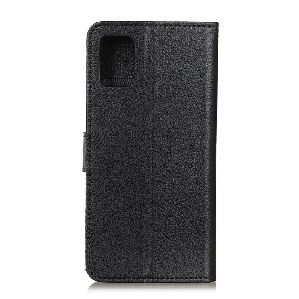 Flip Case Für Poco M3 Litschi-textur