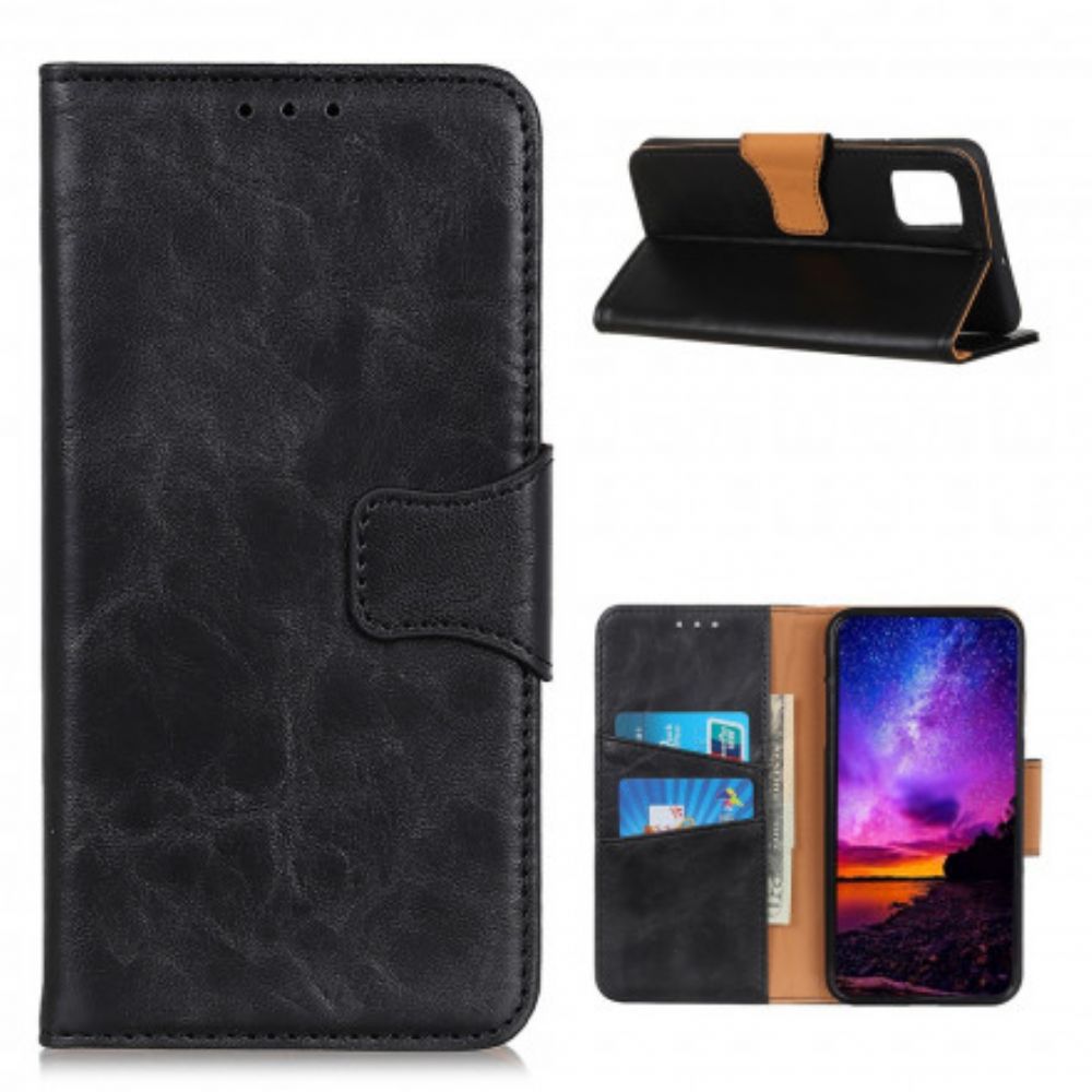 Flip Case Für Poco M3 Flip Case Textur-magnetklappe