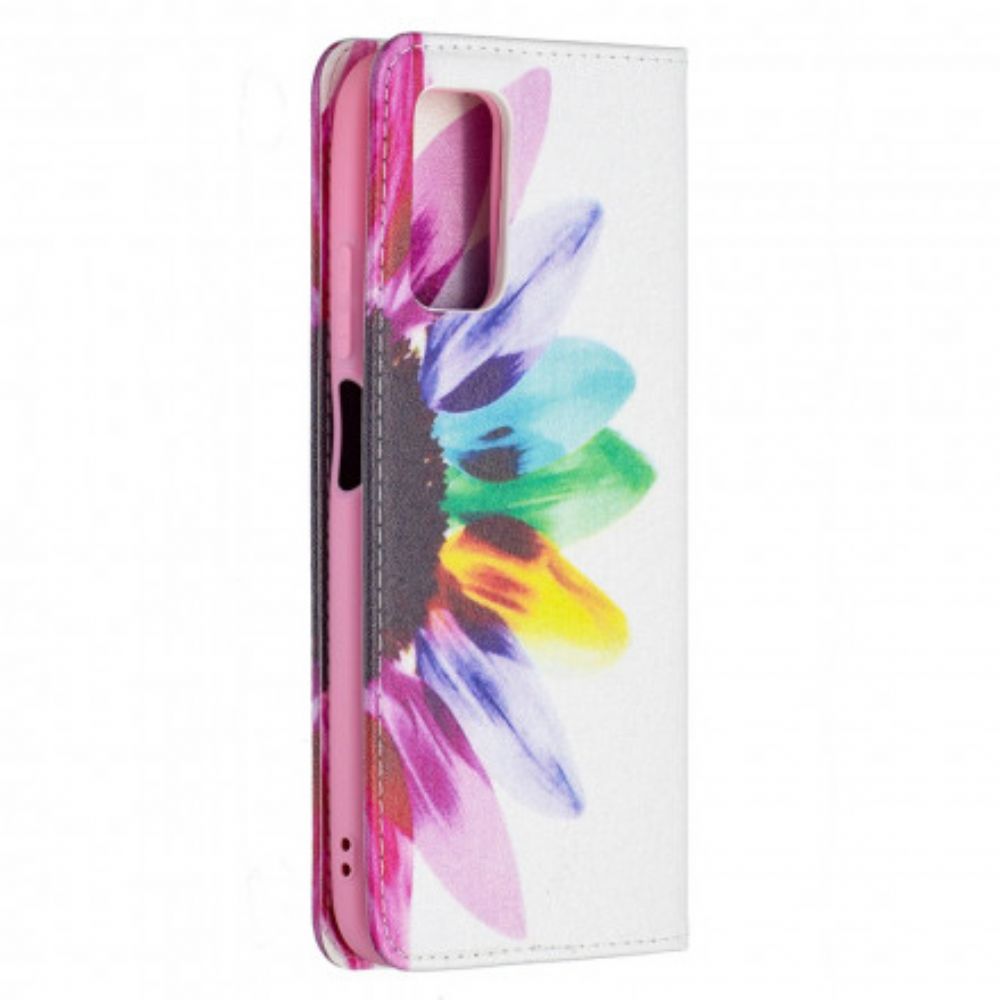 Schutzhülle Für Poco M3 Flip Case Aquarell Blume